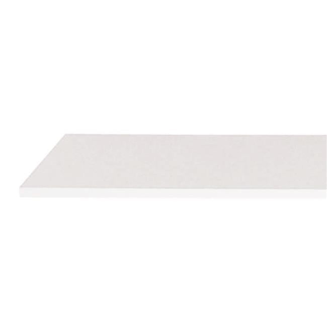 12 x 48 in. Wood Shelf Bracket, White
