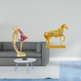 thumbnail image 2 of Estatua de bailarina de ballet, escultura de caballo, figura de animal, arte de resina, escultura grabada para decoración del hogar, oficina, dormitor, 2 of 8