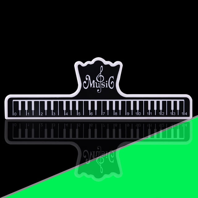 Music Page Holder Plastic Music Score Fixed Clips Book Paper Holds Musical Note Clamps for Guitar Violin Piano Player
