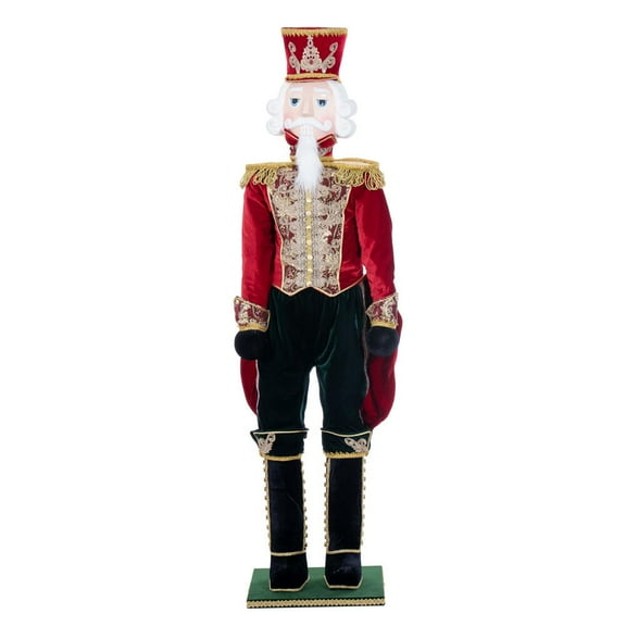 66" Red Deluxe Standing Nutcracker Doll