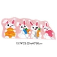 thumbnail image 6 of Rug Clearance! YZEGDCH Easter Entryway Rug Outdoor Spring Door Mats for Front Door Mat Indoor Outdoor Bathroom Entrance Decor, 6 of 6