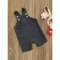thumbnail image 3 of Infant Girl Sleeveless Romper Buttons Jumpsuit Bodysuit Summer Clothing, 3 of 8