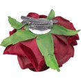 thumbnail image 2 of 5 piezas broche de flor adorno para la cabeza novia mujer Rosa flor accesorios para el cabello Clip de pelo de boda bailarina de Flamenco, 2 of 5