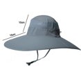 thumbnail image 2 of Gorra de pescador para hombre con ala ampliada, impermeable, para exteriores, con protección solar, para montañismo, 2 of 5