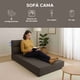 thumbnail image 2 of Sofá Cama Individual Sky Care 3 en 1 Color Gris, 2 of 8