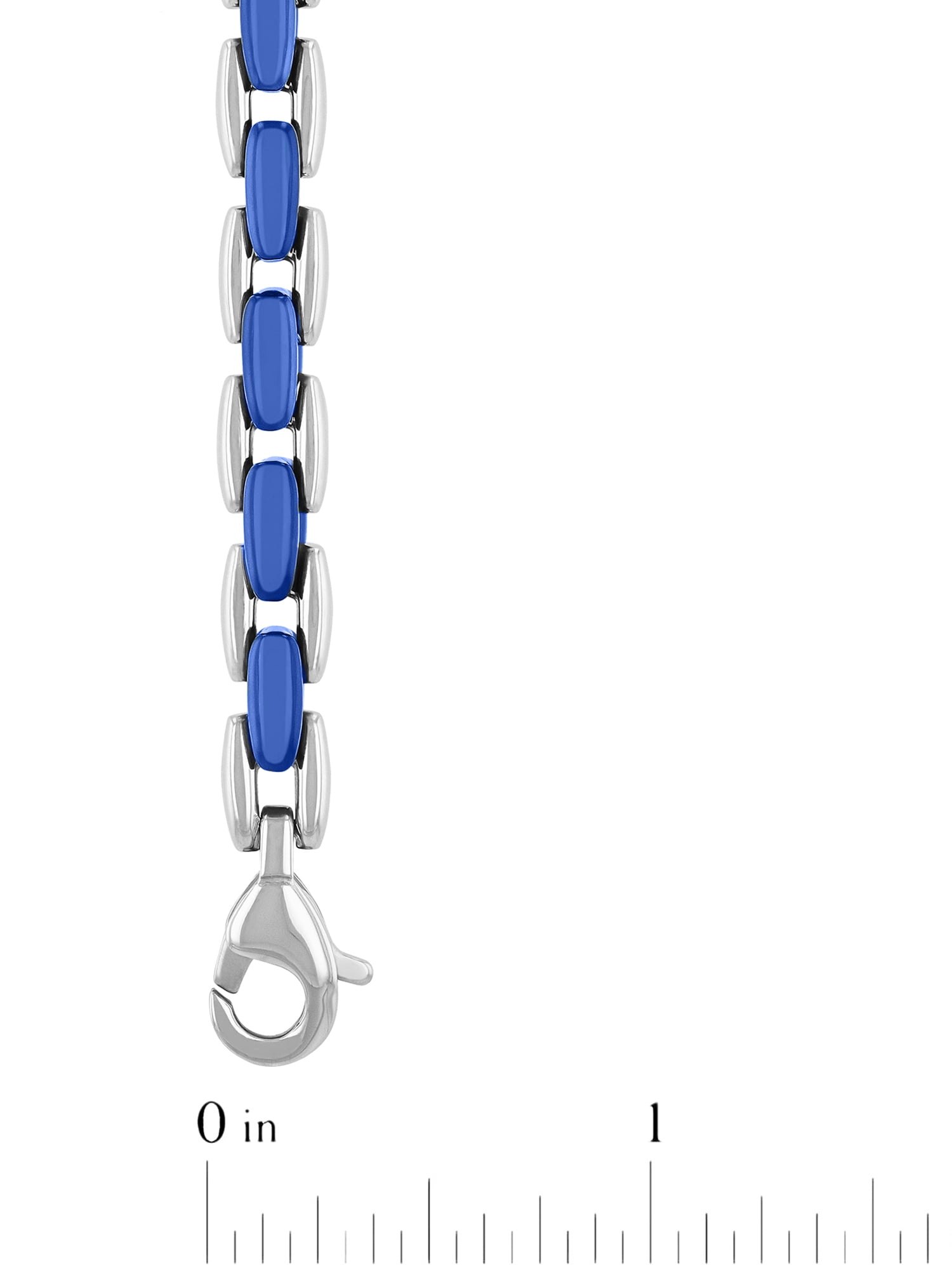 Men's Two-Tone Stainless Steel H-Link Chain, 24" - Brilliance Fine Jewelry