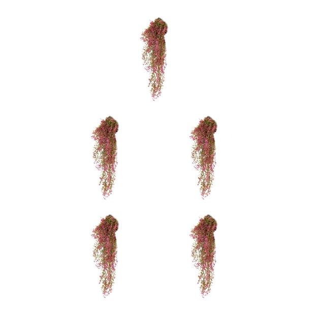 Matsuzay Colgante de pared artificial Flor Planta Falsa Balcón Decoración Hogar Type8 NO8