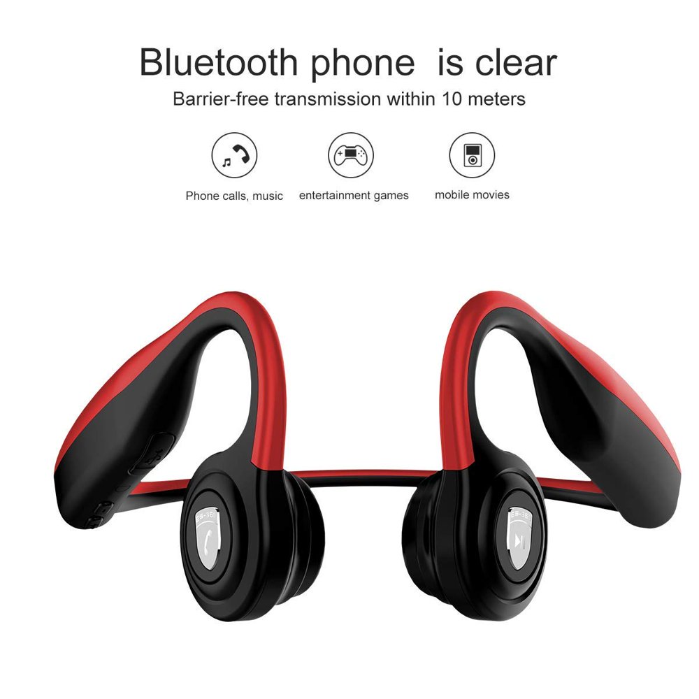 Bone Conduction Headphones OpenEar Sports Headsets HiFi Music Stereo