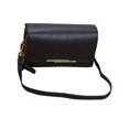 thumbnail image 3 of Bolso bandolera y cartera para teléfono de gran capacidad para mujer, minibolso versátil negro, 3 of 8