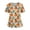 Gray(Pumpkin), variant on Halloween Scrubs for Women Premium Beach Nursing Uniform Trendy V-Neck Pumpkin Side Slits Scrub Tops Ultra Soft Short Sleeve Tees Blouse with Pockets Gray XL