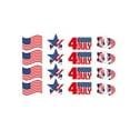 thumbnail image 5 of Patriotic Stickers 10 Pack - 4th of July Independence Day Stickers, American Flag Decals for Water Bottle, Laptop, Phone, Skateboard - USA Memorial Day Veterans Day Party Decorations, 5 of 9