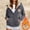 Dark Gray, variant on Snorda Christmas Sweatshirt for Women Fleece Full Zip Hooded Sweatshirts Full Zip Hooded Warm Hoodie Coat Casual Long Sleeve Hoddie for Fall Winter Holiday