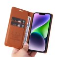 thumbnail image 3 of Funda para iPhone 15 Plus Estuche de Cuero PU Tipo Cartera con Ranuras para Tarjetas y Cierre Magnético, 3 of 5