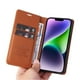 thumbnail image 3 of Funda para iPhone 15 Plus Estuche de Cuero PU Tipo Cartera con Ranuras para Tarjetas y Cierre Magnético, 3 of 5