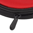 thumbnail image 3 of Unique Bargains Home Car Nylon Hand Carry Zipper Storage Round Case CD Holder Bag Red 20 Discs, 3 of 4