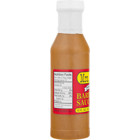 (2 Pack) Mrs. Griffin's Barbecue Sauce Hickory-Smoke, 12.0 FL OZ (2 pack)