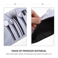 thumbnail image 2 of Shisuyan Sac de Toilette Durable Gris Polyester 1Ensemble 8.5X5.5X0.4In, 2 of 8