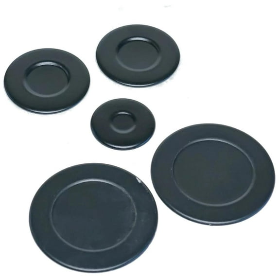 Surface Burner Cap Set Replaces Whirlpool, Maytag W10832694