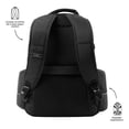 thumbnail image 4 of Totto Mochila Ergonómica Extra Grande Porta Laptop 15.4 Con Correas De Compresión | Escuela - Viaje  negro G, 4 of 8