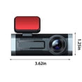 thumbnail image 3 of Ganfancp Grabador de Coche Wifi de 2,9 Pulgadas 2K Hd Lens Smart Loop Recording Car Recorderb Liquidación 1X Cargador de Coche, 1X Grabador de Coche, 1X Libro de Instrucciones, 3 of 7