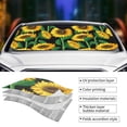 thumbnail image 5 of Disketp Windshield Sun Shade, Car Sun Shade For Front Window Sunflower Sunshades Sun Visor Protector Blocks Uv Rays Foldable, 5 of 9