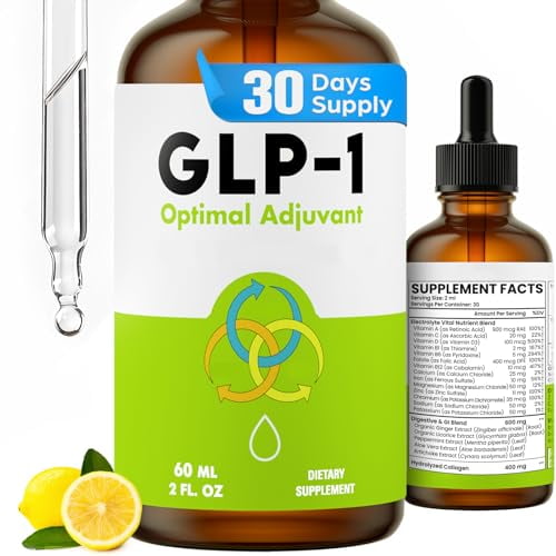 Glp-1, gotas de Glp-1, suplemento de Glp-1 que respaldan la salud metabólica  y energética a largo plazo, el sistema digestivo e inmunológico, la  comodidad intestinal, la absorción de nutrientes