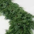 thumbnail image 2 of Sullivans Artificial Soft Touch Cedar Garland 80"L Green, 2 of 4