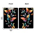 thumbnail image 3 of ALAZA Plastic Clipboard A4 Letter Size Decorative Clipboards for Students Women Men 9" x 12.5" Multicolor Butterfly, 3 of 6