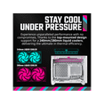 thumbnail image 2 of Cooler Master NR200P V2 White Mini-ITX 18L PC Case, Top-Mount 240mm|280mm Liquid Cooler, 356mm Vertical Mounting 3.5-Slot GPU, Tempered |Vented Panel, USB 3.2 Gen 2x2 Type C (NR200PV2-WCNN-S00), 2 of 5