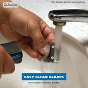 Wahl Self-Clip 360 Cordless Dual Grip Hair Clipper Kit, Black/Blue 3025768