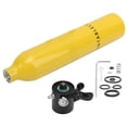 thumbnail image 1 of Diving Oxygen Cylinder, 0.5L 100L Compressed Air  Tank  For Professionals For Diving Yellow, 1 of 8