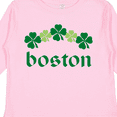thumbnail image 4 of Inktastic Boston Irish Boys or Girls Long Sleeve Toddler T-Shirt, 4 of 5