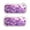 White, variant on Purple Crystal Fall, Carrying Case For Nintendo Switch & OLED Version, Eva Lightweight Shockproof Protective Pouch Case for Game Console & Accessories with 10 Game Card Slot & Wristband, White