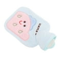 PVC Hot Water Bottle with Soft Plush Cover Cramps Soreness Relief Cartoon Hot Water Bag 500ml
