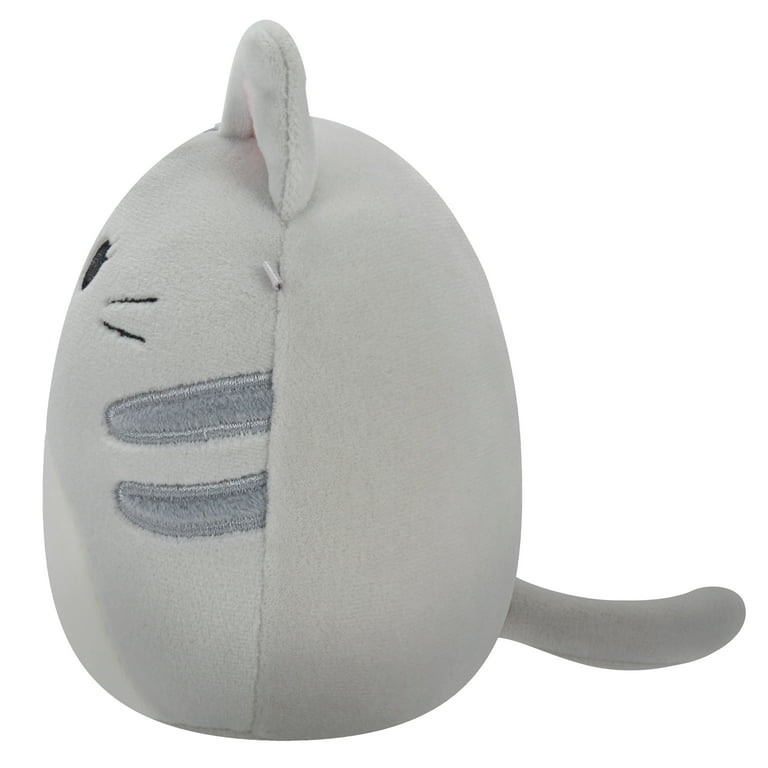 Squishmallows Official 5 inch Tally the Grey Tabby Cat - Child's