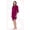 Red/Wine Red, variant on Kimono robes for Women Waffle Cotton robe, Short V-Neck For Female Sleepwear Loungewear bridal party bridesmaid wedding - Turquoise - XXL
