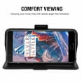 thumbnail image 3 of Étui de Téléphone Mobile pour oneplus 3, Étui de Téléphone / Étui oneplus 3t, Étui à Rabat, Noir, 3 of 7