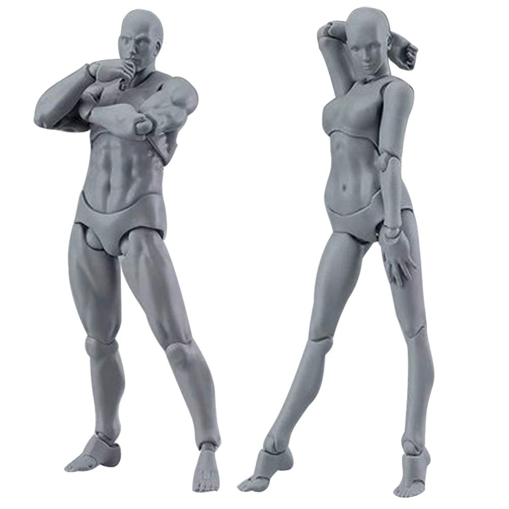 Light Body Kun Doll Pvc Movebale Action Incarnez Art Figure Modèle Pour Shf Version 2.0 Cadeaux Body-Chan Modèle 2 Pièces/Set