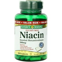 Nature's Bounty Niacin Flush Free