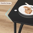thumbnail image 4 of Yeshouse Mesa de comedor para 2/4, sillas de mesa de cocina para 2/4 con cojín de PU Ultra cómodo para un espacio pequeño, 4 of 9
