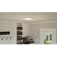 thumbnail image 4 of OST1615W Quoizel Lighting Outskirts - 30W 1 LED Flush Mount in Transitional style - 15 Inches wide by 1 Inch high-White Lustre Finish, 4 of 8