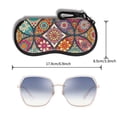 thumbnail image 2 of Funda para gafas Hion Soft Pouch de neopreno con clip para cinturón Mandala, 2 of 6