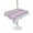 Pink, variant on Outdoor Tablecloth with Umbrella Hole for Patio/Picnic/Party/Camping, Farm Fruits Waterproof Table Cloth Rectangle Table Cover Washable, Watermelon Lemons Peach Strawberry Grey Striped (60"x 120")