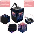 thumbnail image 2 of Jellyfish Foldable Car Trash Can with Lid, Leak-proof, Hanging Storage Bag - Car Trash Bin, Car Garbage Can, 2 of 6