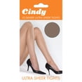 thumbnail image 3 of Cindy Womens 10 Denier Ultra Sheer Tights (1 Pair), 3 of 3