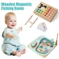 thumbnail image 2 of Baby Aeolian Bells Rattle Educational Toys Children Musical Toys Kids Music Drum Instruments Table Wooden Musical kit, 2 of 8