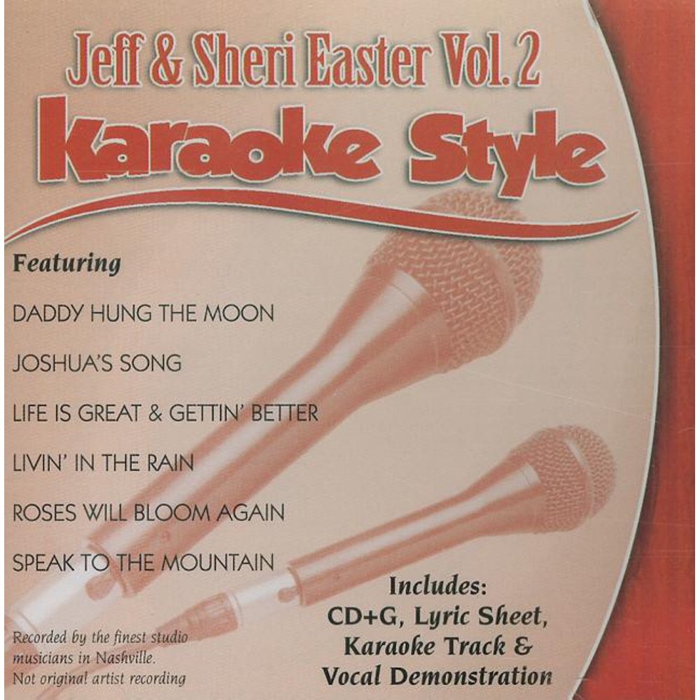 Jeff and Sheri Easter Volume 2 Daywind Christian Karaoke Style NEW CD+G