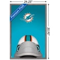 thumbnail image 3 of NFL Miami Dolphins - S. Preston Mascot T.D. 20 Wall Poster, 22.375" x 34", Framed, 3 of 3