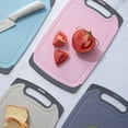 thumbnail image 5 of Vegetable Cutter - Salad Cutter - Plastic Household Kitchen Cutting Board, Non-Slip Vegetable Cutting Board, Children'S Baby Food Fruit Cutting Board(1*Chopping Board - Gray), 5 of 9