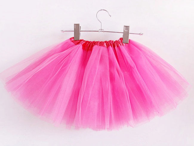 Jupe Tutu En Tulle Pour Fille - Taille élastique 45-90 Cm - Pour Danse, Fête, Halloween Ou Noël - 14